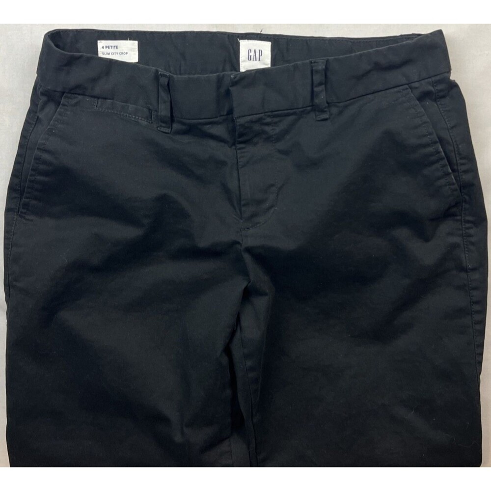 Gap Slim City Crop Pants 4 Petite